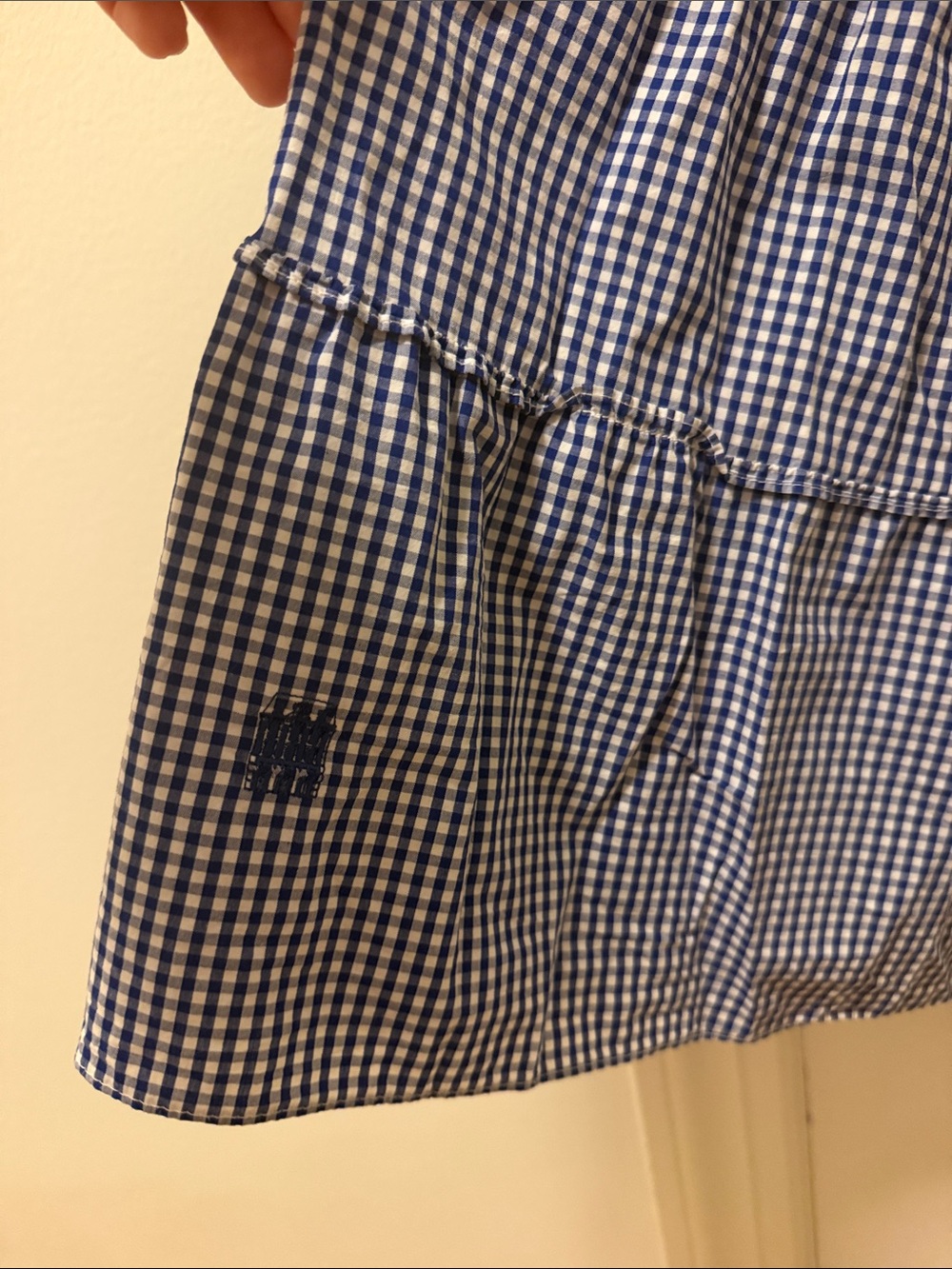 Hill House Ellie Navy Gingham Dress Size Small (Nantucket Exclusive) - Picture 3 of 4
